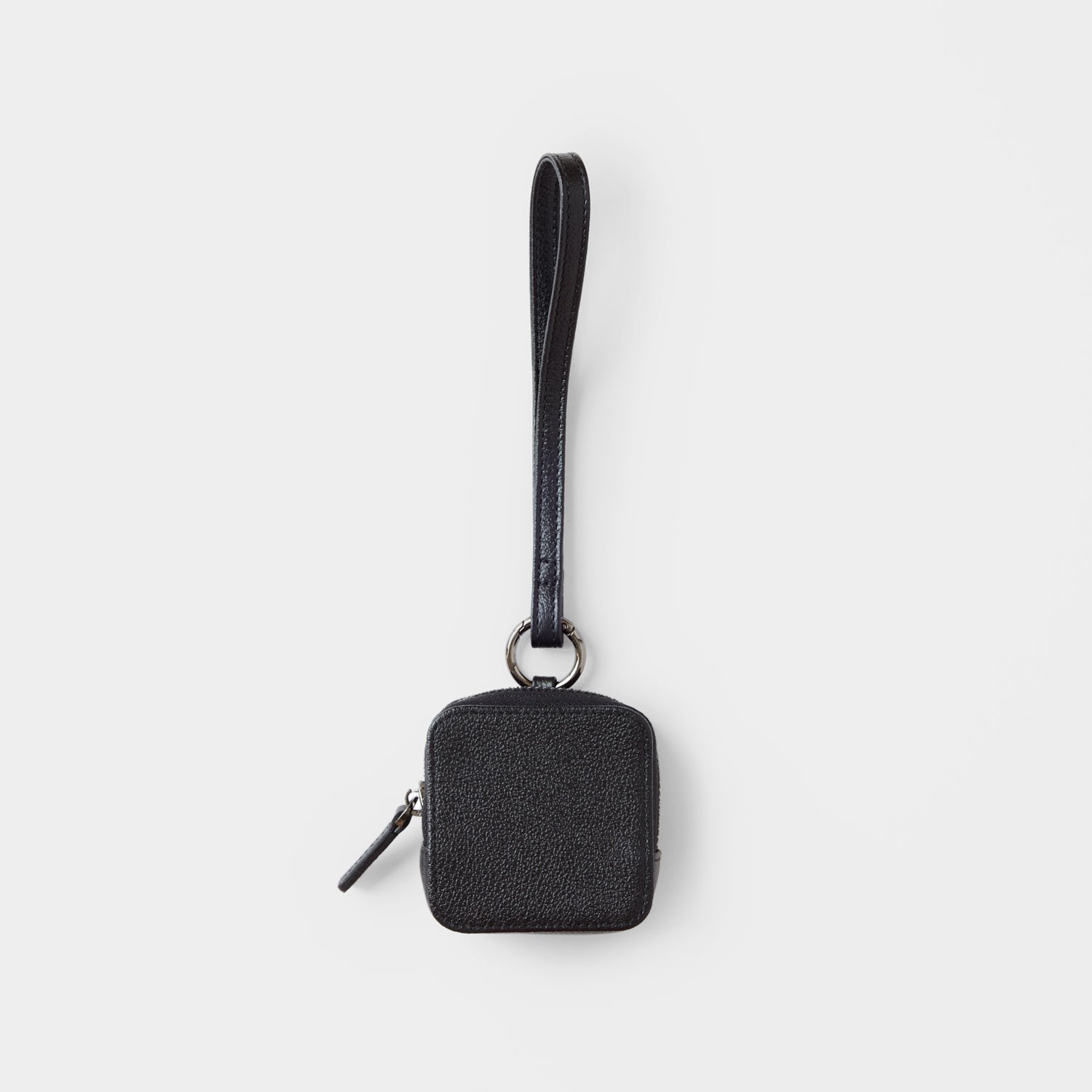 Leather Boxy Pouch Charm