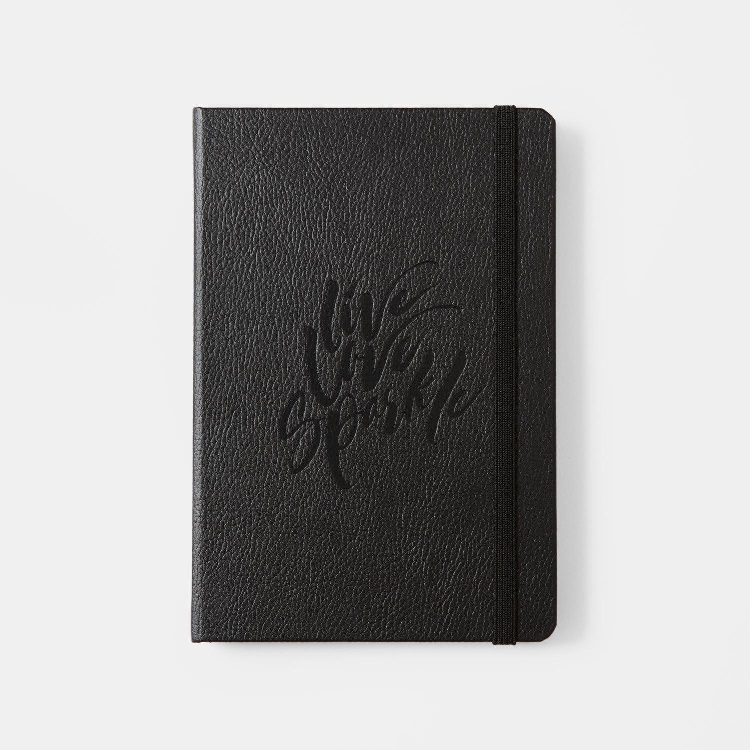 Calligraphy Motif Black Book